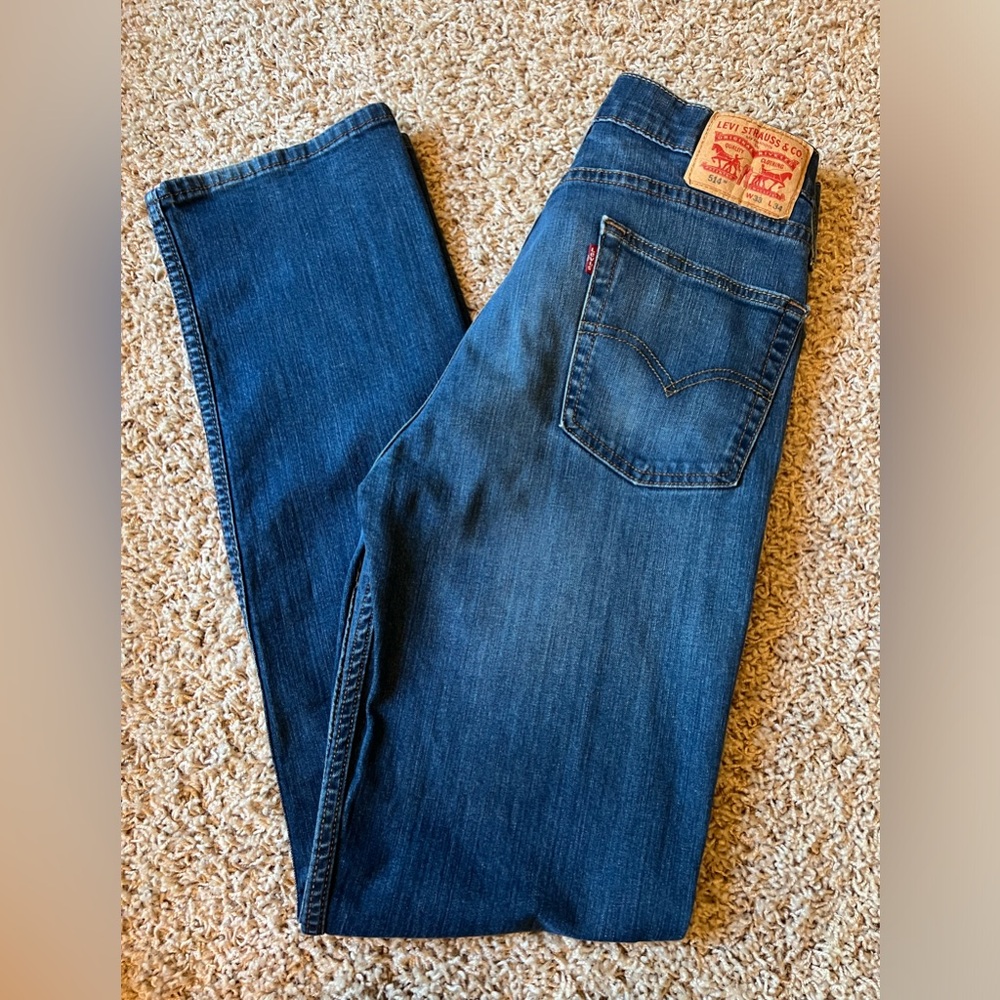 Levi’s 514 jeans 33x34. Perfect condition.